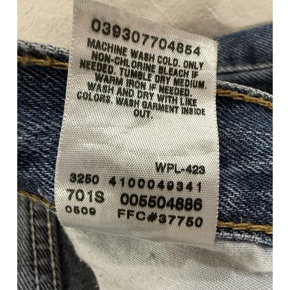 Y2K Levi's 550 Relaxed Fit 34x30(32x29) Stone Washed Denim Tapered 2009